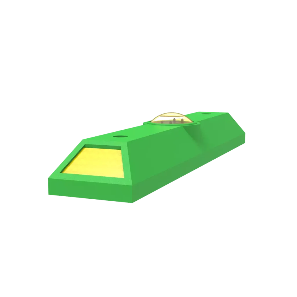 El Canalizador 81L es la opción perfecta tanto para confinar carriles de ciclovía como carriles especiales. Resistente y de fácil colocación.