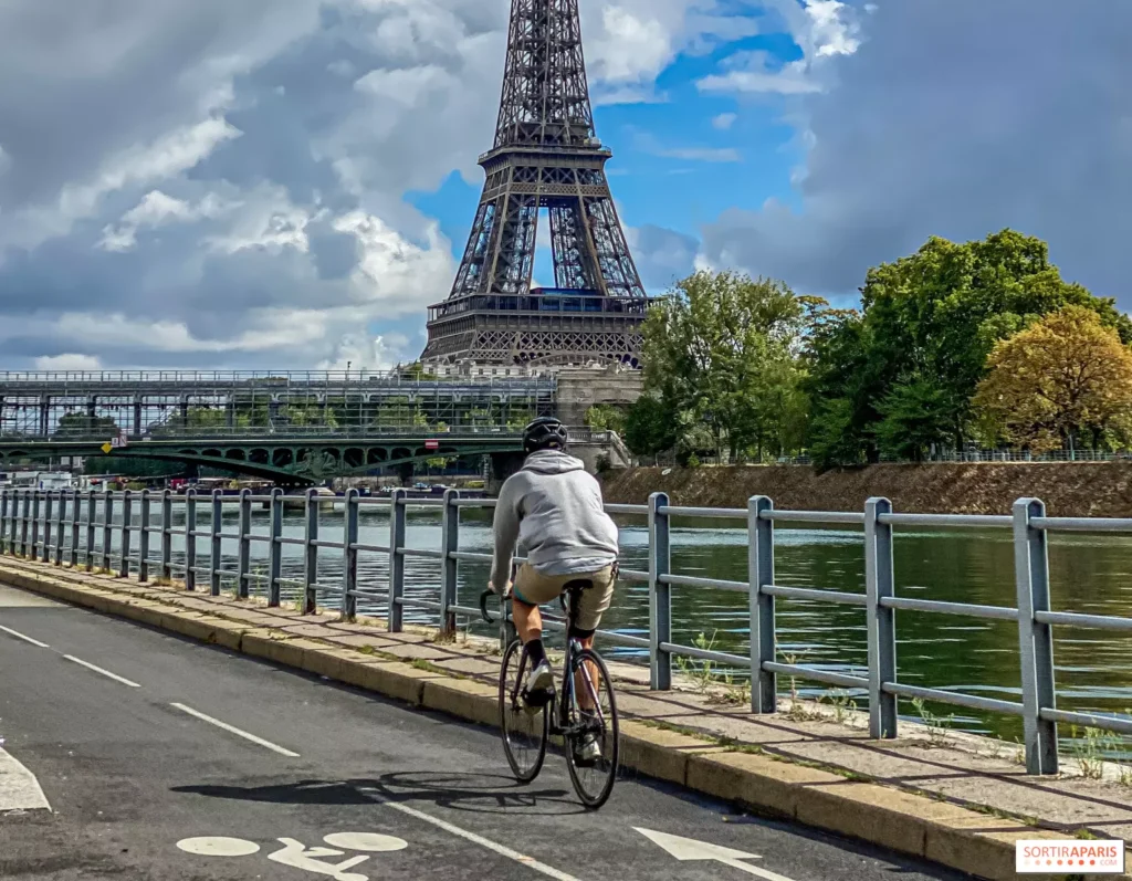 ciclovía gigante Sortir a paris